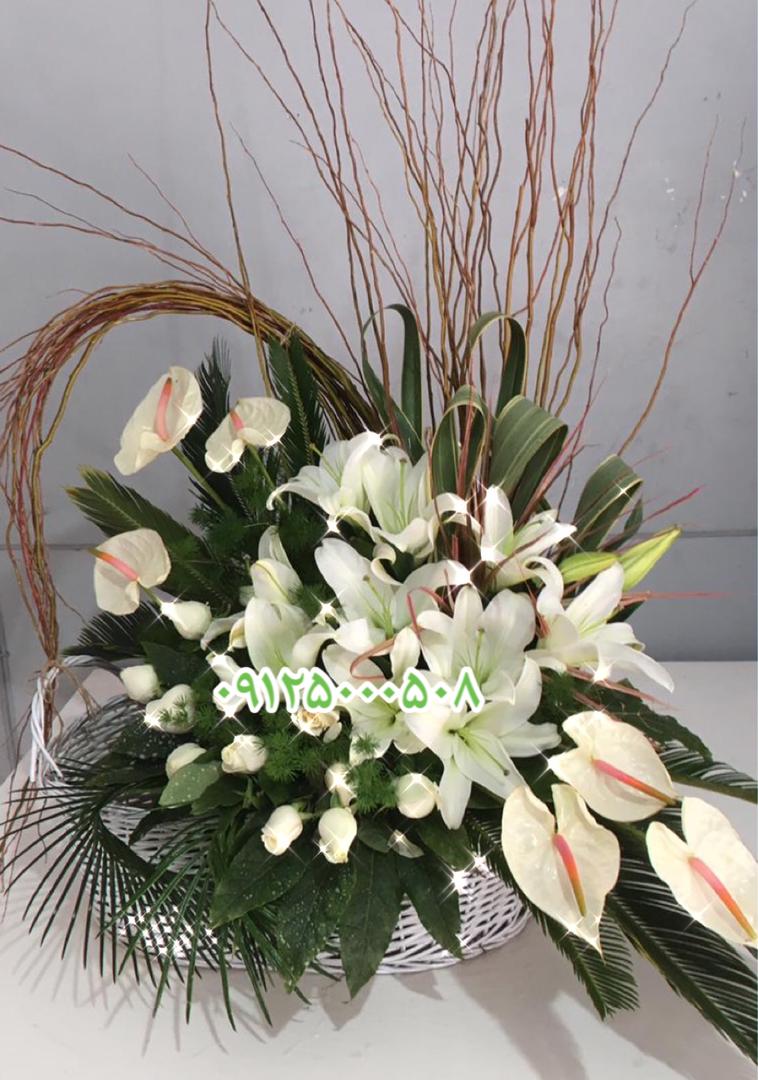 قیمت سبد گل برای عزاداری